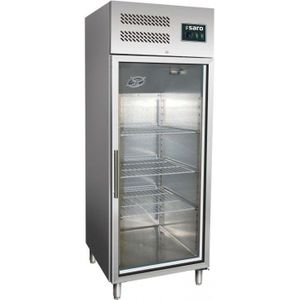 Professionele koelkast met glasdeur | 2/1 GN | 537 Liter | 680x810x(h)200 cm