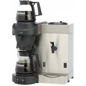 Koffiemachine met heetwaterdispencer