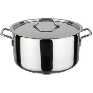 Kookpan Middel Ø16cm - Pujadas - 2,1 Liter - RVS - 720253 - Horeca & Professioneel