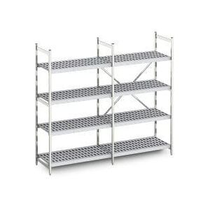 Aluminium stelling Norm 12  50 cm diep | 10 formaten1775 mm