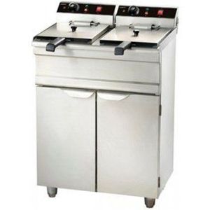 Professionele Friteuse | Staand Model | 2 x 9 Liter90 tot 150 cm