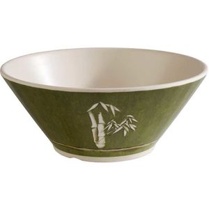 Melamine Serveer Schaal | Green Bamboo Line | 3 Formaten0,6 ltr.