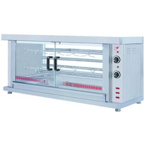 Kippengrill | Elektrisch | RVS | 400V | 2 Formaten