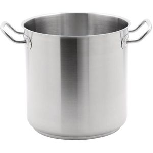 RVS kookpan hoog model | 4 Formaten20,5 Liter