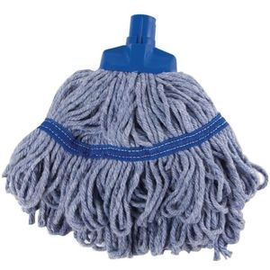 SYR ronde mop | 35,5cm | blauw