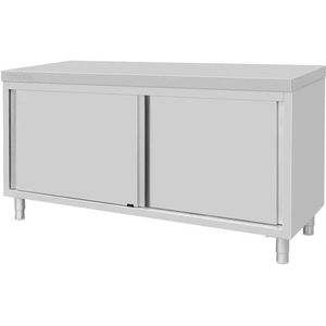 Staande Vloerkast RVS 900x1800x600mm