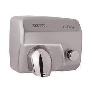 Mediclinics | Handendroger | Drukknop | 2250 watt | Kunststof RVS-look