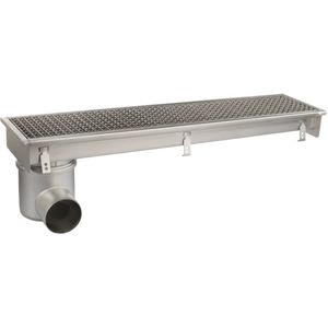 Vloerput | 1000 x 200 mm |  RVS 304 | 3,70 l/s