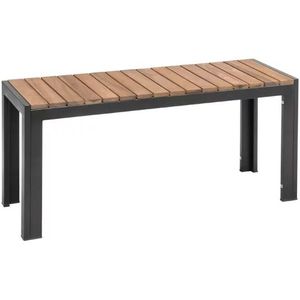 Stalen en Acaciahouten Banken 100 cm