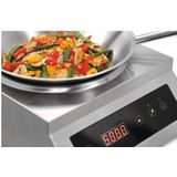 Inductie wok | RVS | 525x400x195 mm