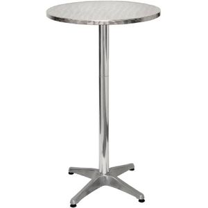 Aluminium Statafel Rond | 60 cm