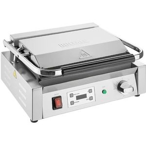 Contactgrill enkele Platte Plaat 20h x 43b x 31d cm