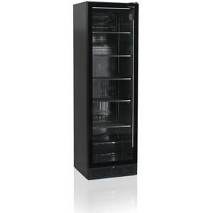 Displaykoeler | Zwart | Glasdeur | LED-verlichting | 60x60x199cmHoger dan 200 cm