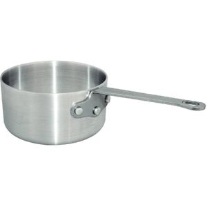 Aluminium steelpan | 6 Formaten1,2 Liter 14cmØ x 6,5cm diep