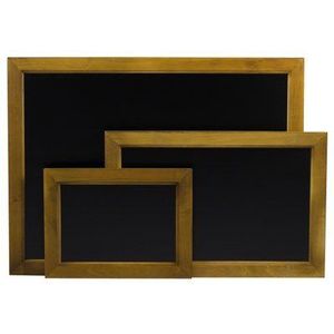 Muurmodel Krijtbord Zwart | 3 Formaten30 x 40 cm