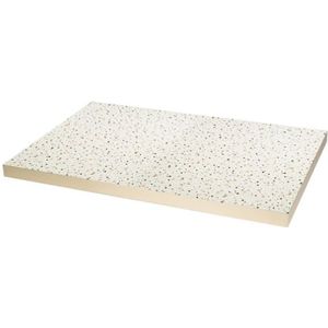 Rechthoekig tafelblad | Terrazzostijl | 110(b) x 70(l) x 4,8(d)m