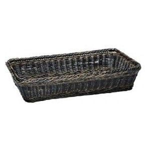 Brood mand zwart voor buffet | 6 formaten32,5 x 35,4 x 6,5 cm