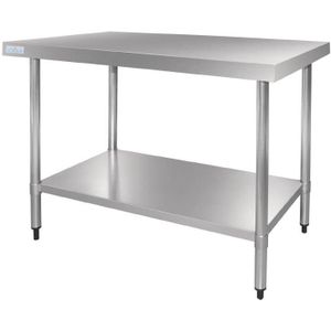 RVS Werktafel | 70 cm diep | 5 formaten90(b)x70(d)x90(h)