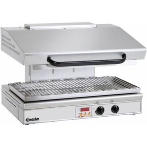 Salamander RVS met 4 Verwarmingselementen