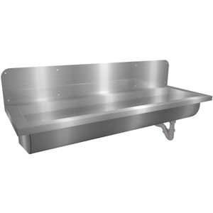 Wastrog RVS met spatplaat |  6 formaten