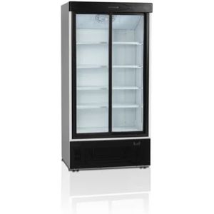 Display Cooler | 1000 x 735 x 1990 mm | Wit Staal | 730 L