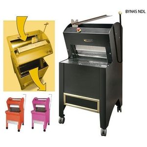 Broodsnijmachine Zwart | Semi-Automatisch | Brood via Bovenzijde | 550W