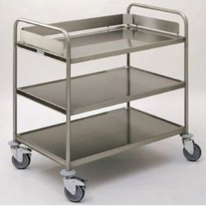 Afruimwagen met 3 bladen / ZWAAR MATERIAAL90 tot 150 cm