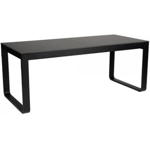 Eettafel Flow Dinner | Aluminium/Volkern | Zwart | 53 kg | 2 Formaten