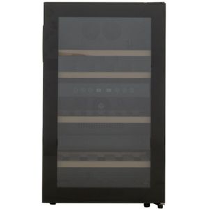 Wijnklimaatkast | Zwart | 57x52,5x(h)82,5 cm | 133 L