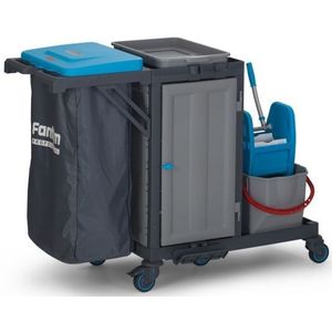 Schoonmaak wagen| kunststof| Professioneel |uitgebreid