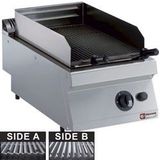 Lavasteengrill | RVS gas | 40x70xh25/32 cm