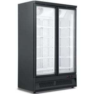 Horeca 2-Deurs Koelkast | 71x125,3x(h)199,7 CM180 tot 200 cm