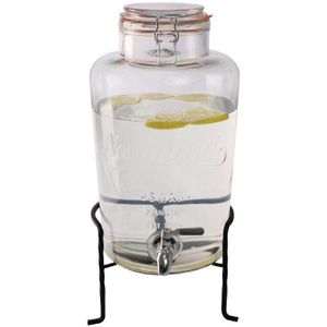 Olympia Retro Waterdispenser met standaard - 8,5 liter - Glas