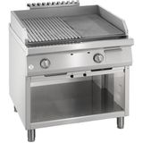 Gas lavasteengrill met open onderbouw Serie 900