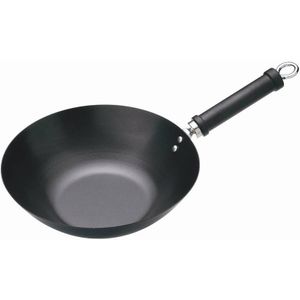 wok platte bodem | 30 cm Ø