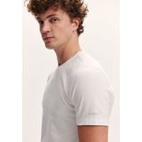 Silvercreek-
Base O-neck T-shirt-
White