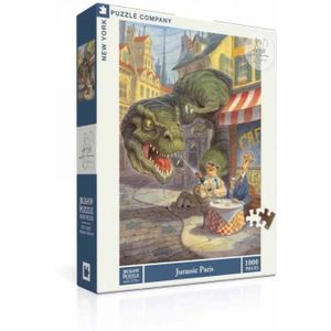 New York Puzzle Company Jurassic Paris - 1000 stukjes