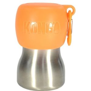 KONG H2O DRINKFLES RVS ORANJE 280 ML