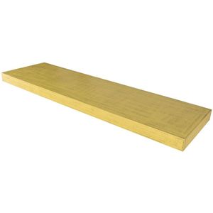 Duraline Zwevende Wandplank Betonlook Geel 38mm 80x23,5cm