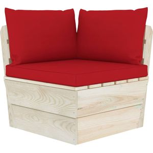 vidaXL-Palletkussens-3-st-oxford-stof-rood