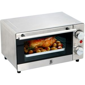 All Ride Oven - 24 Volt via Sigarettenaansteker - voor Onderweg in Vrachtwagen of Camper - 300 Watt - 9 Liter - RVS