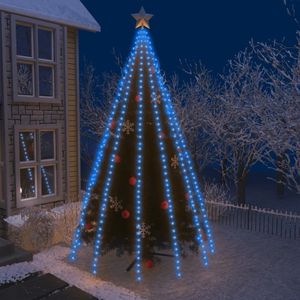 Kerstboomverlichting met 500 LED&#39;s blauw binnen/buiten 500 cm