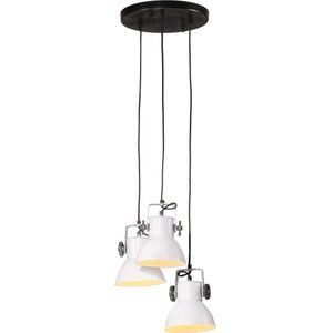 Hanglamp 25 W E27 30x30x100 wit