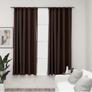 vidaXL-Gordijnen-linnen-look-verduisterend-haken-2-st-140x175-cm-taupe