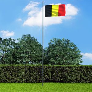 Vlag Belgie van duurzaam polyester - 90x150 cm