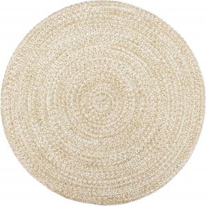 vidaXL-Vloerkleed-handgemaakt-240-cm-jute-wit-en-bruin