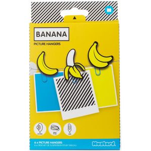 Leuke Decoratie Fotoclips Bananen Set van 6 Stuks