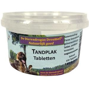 DIERENDROGIST TANDPLAK TABLETTEN 100 ST