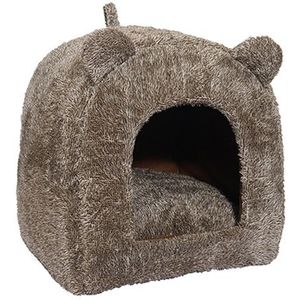 ROSEWOOD KATTENMAND IGLO TEDDY BRUIN 38X38X40 CM