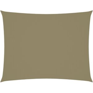 Zonnescherm rechthoekig 2x3 m oxford stof beige